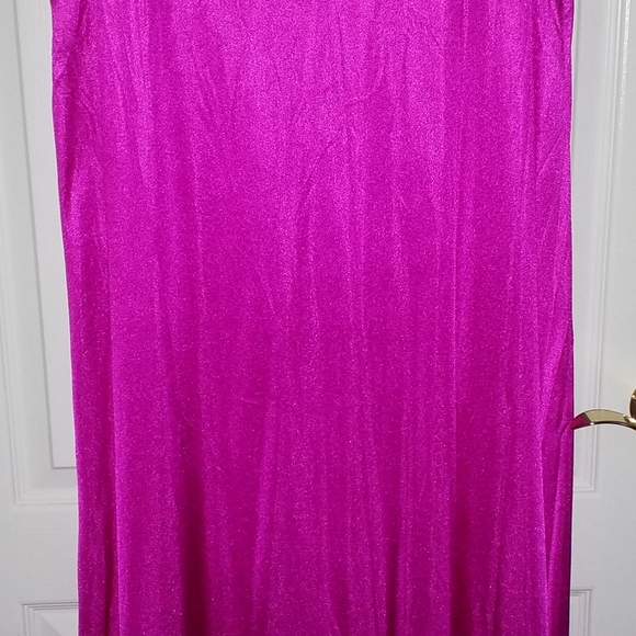 NEW VTG VANITY FAIR SHOCKING PINK IOO% NYLON  MEDI - Picture 4 of 6
